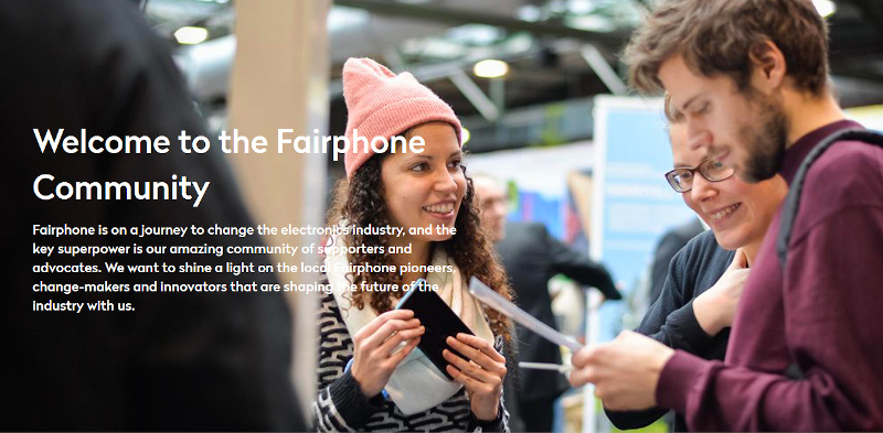 FAIRPHONE-Community (Â© Fairphone)